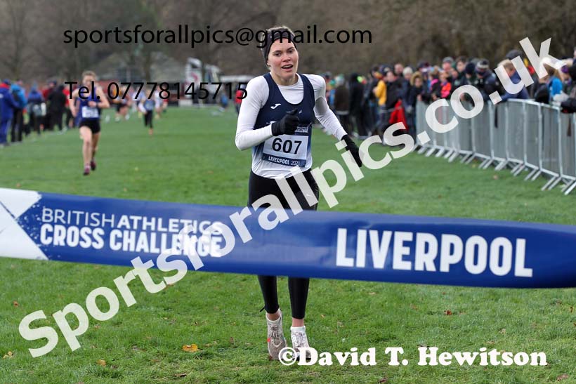 Womens under-17s and under-20s, European Cross Country Championships Trials, Sefton Park, Liverpool. Photo: David T. Hewitson/Sports for All Pics